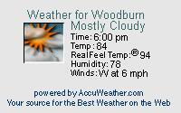 Click to get current conditions and forecast