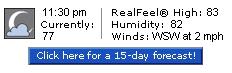 Lafayette Tennessee Cumberland Weather Report