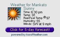 Click for Mankato Forecast