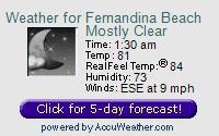 Click here for Amelia Island AccuWeather