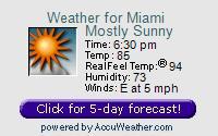 Click here for Miami AccuWeather
