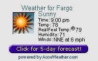 Click here for AccuWeather.