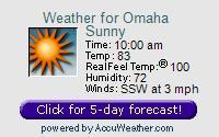 Click here for AccuWeather.