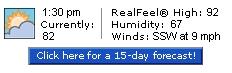 Click Here For More Weather
