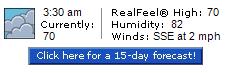 AccuWeather.com WeatherPort