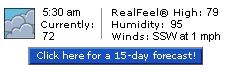 AccuWeather.com WeatherPort