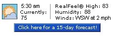 AccuWeather.com WeatherPort