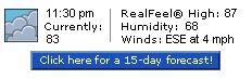 AccuWeather.com WeatherPort