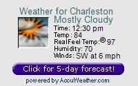 Click here for Charleston AccuWeather