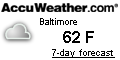 weather Hull Street Park pier Baltimore Maryland