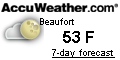 forecast near Beaufort fishing pier