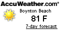 Weather Boynton Beach Florida 33435