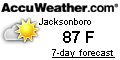 weather near West Bank ramp Jacksonboro, SC