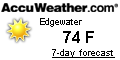 weather forecast and radar near Edgewater florida