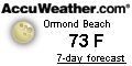 weather forecast and radar near the cassen park ormond beach florida
