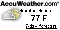 Weather Boynton Beach Florida 33435
